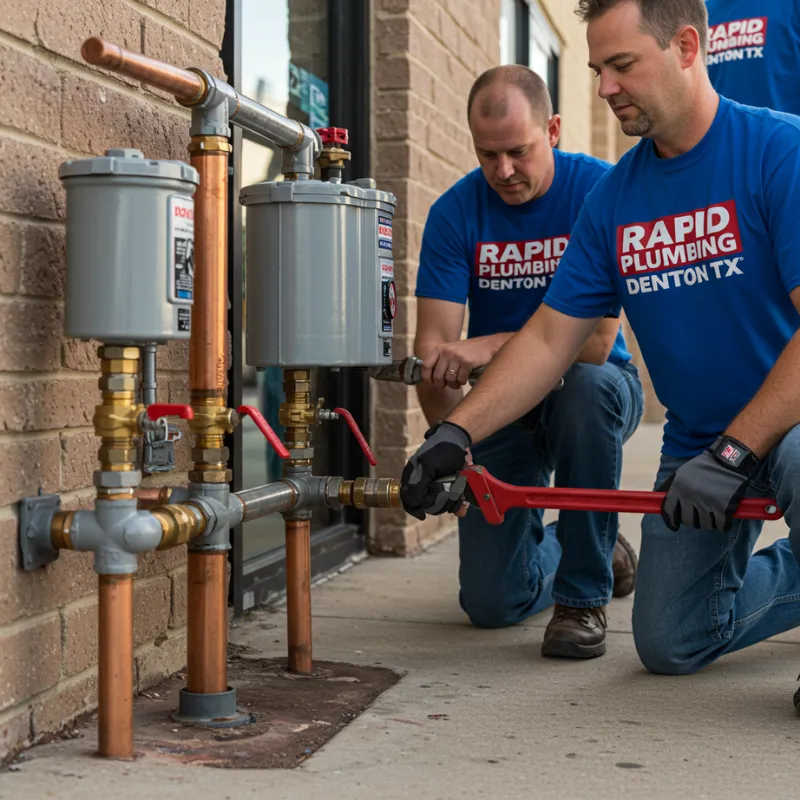 Backflow Prevention Repair Installation Repair Services Near me Denton TX