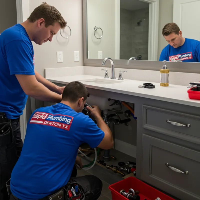 Faucet Sink Installation Repair Denton TX