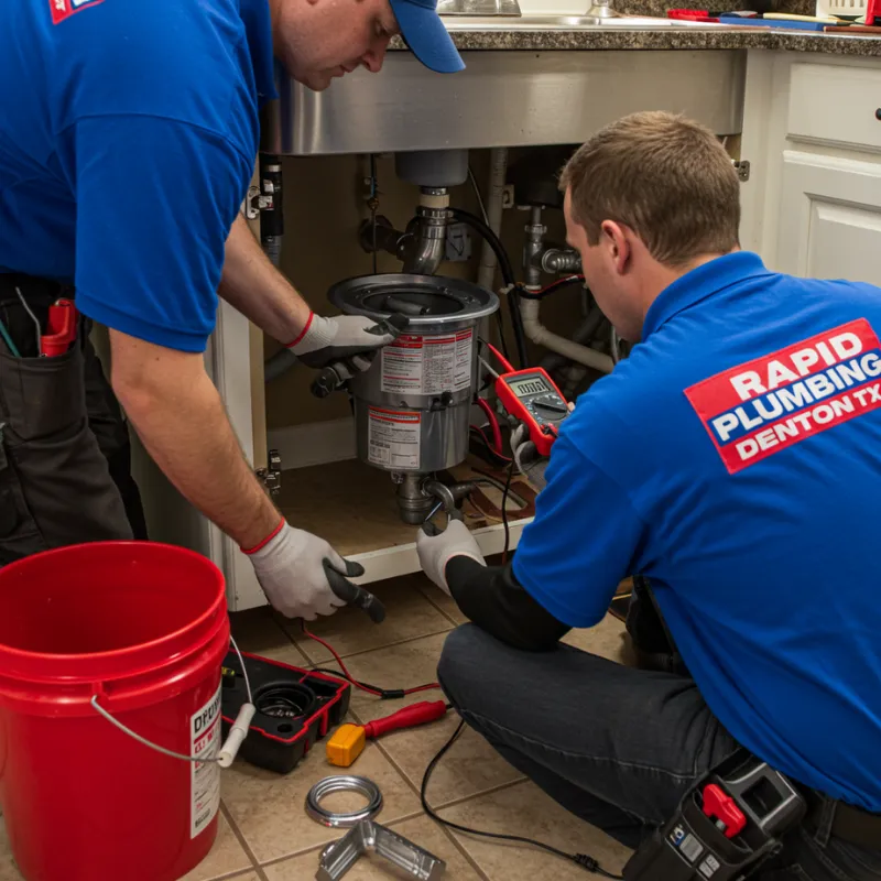 Garbage Disposal Repair Installation Denton TX