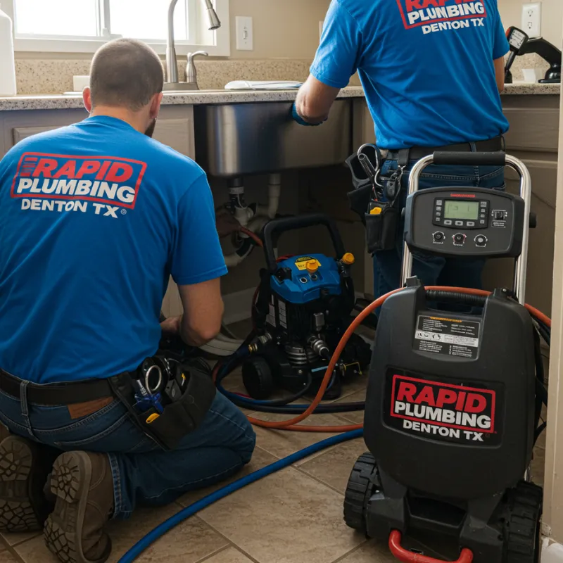 Hydro Jetting Repair Installation Denton Near me Denton TX