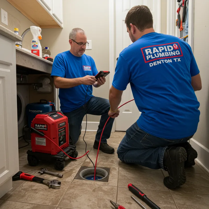 Sewer Camera Inspection Denton TX