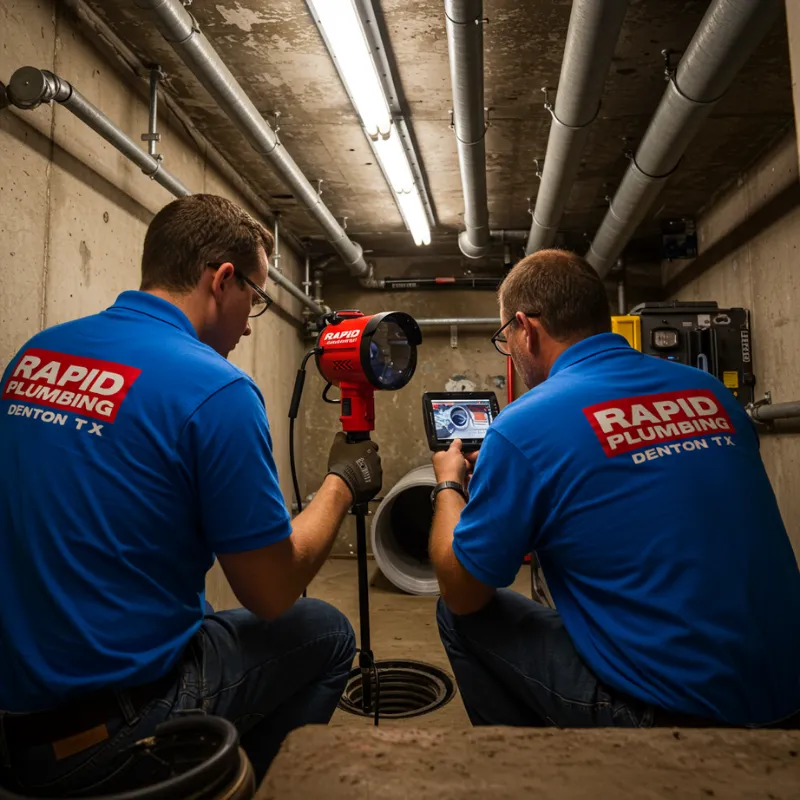 Sewer Line Repair Installation Denton TX